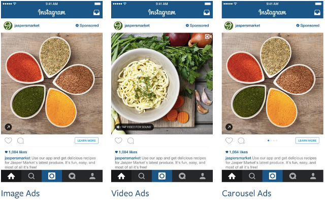 Instagram Ads Format