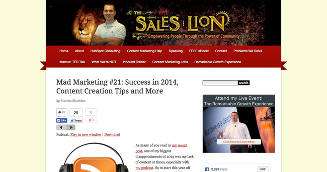 The Sales Lion