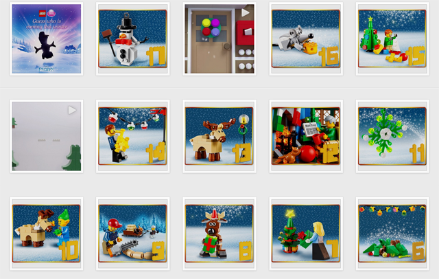 Lego Instagram Christmas Series