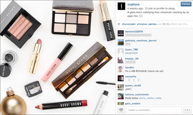 Sephora Instagram Post